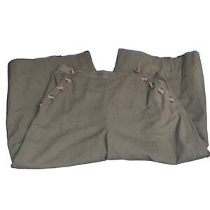American Eagle Women Elastic Waist Structured Pleated Shorts Size Large